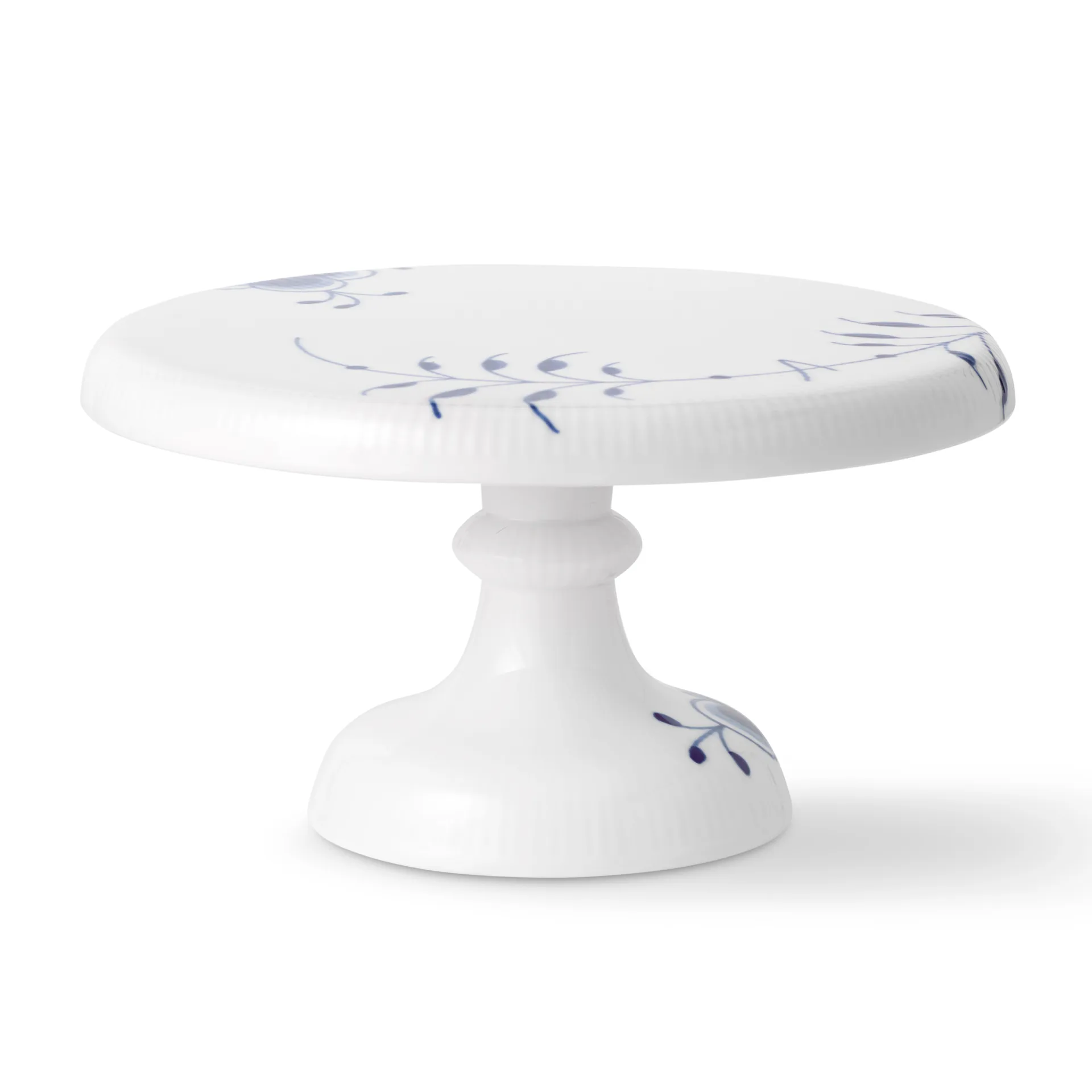 Blue Fluted Mega schotel op voet, 23 cm Royal Copenhagen