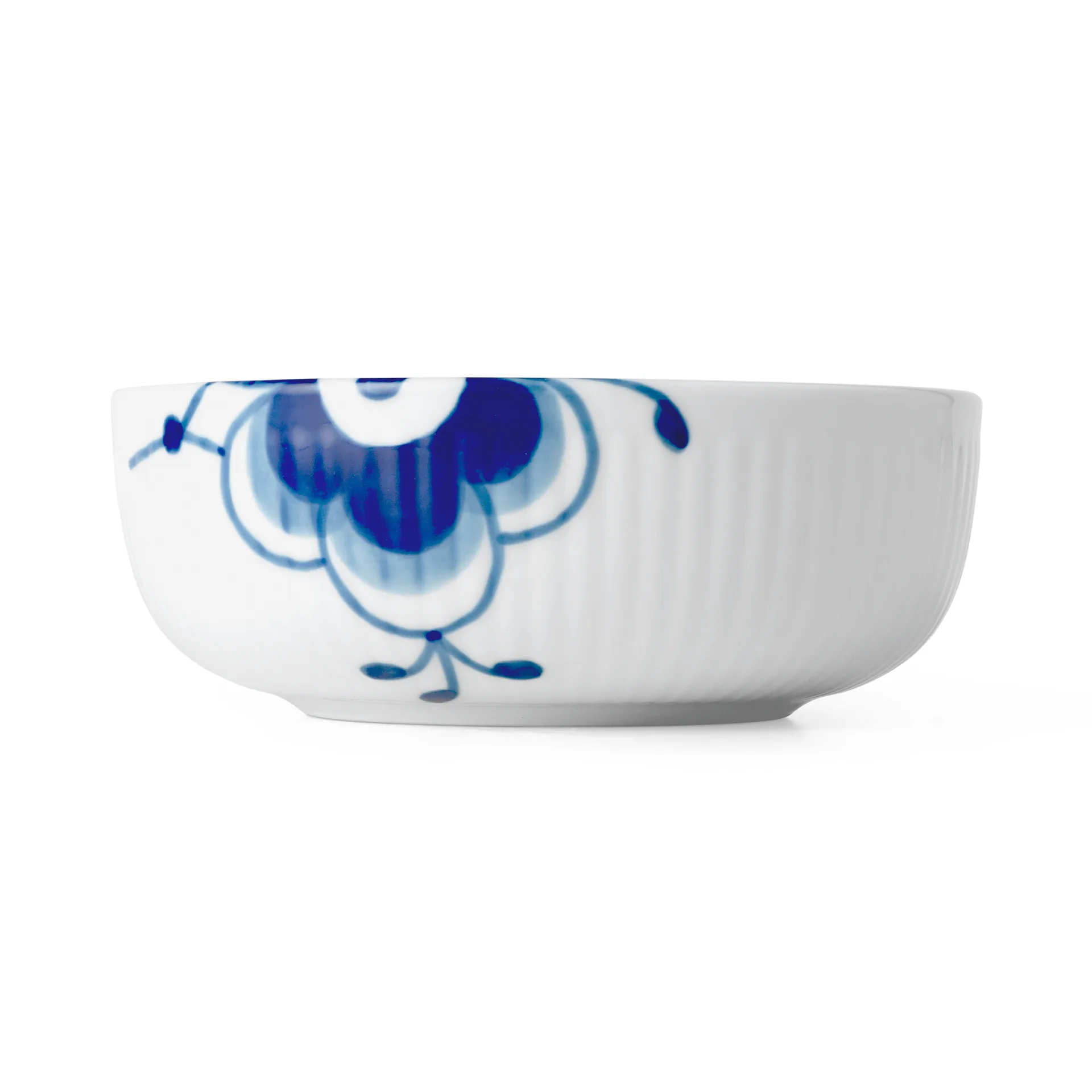 Blue Fluted Mega serveerset 4-delig, Blauw-wit Royal Copenhagen