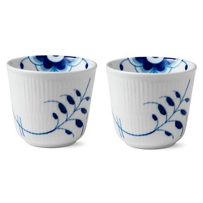 Blue Fluted Mega thermosbeker 2-pack, 26 cl. Royal Copenhagen