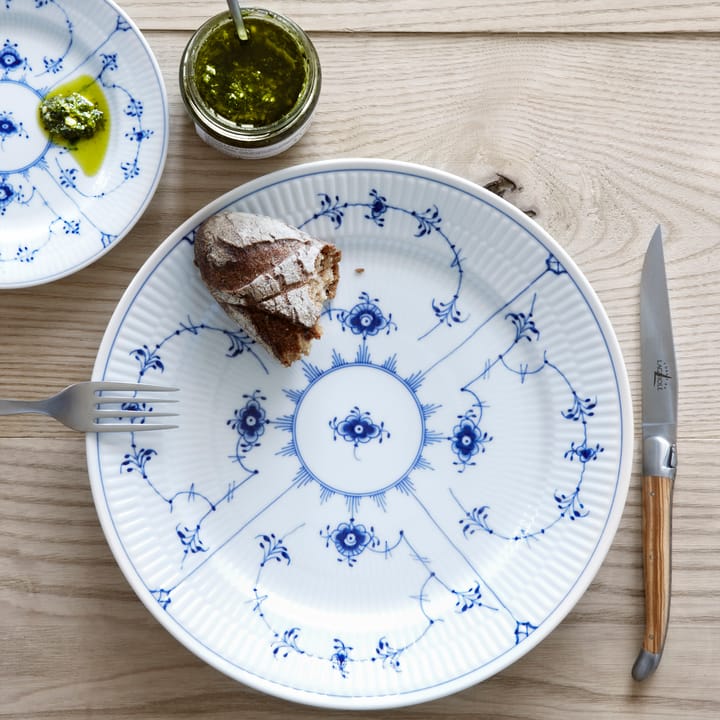 Blue Fluted Plain bord, Ø 27 cm Royal Copenhagen