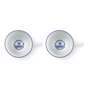 Blueline mok 28 cl 2-pack - Wit-blauw - Royal Copenhagen
