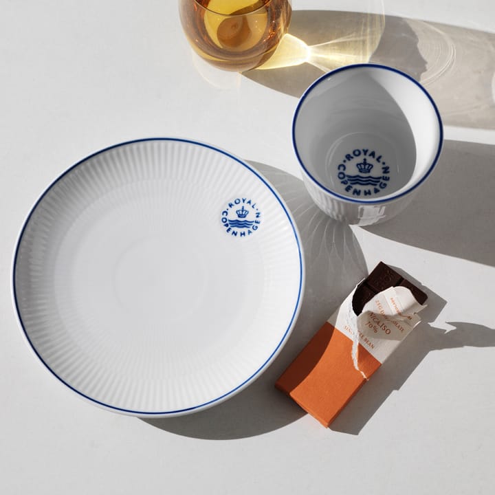 Blueline thermosbeker 26 cl - Wit-blauw - Royal Copenhagen