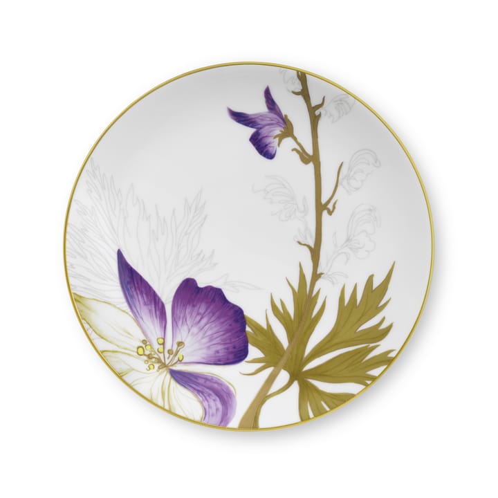 Flora bord Ø19 cm - Ficus - Royal Copenhagen