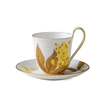 Flora kop en schotel - laburnum - Royal Copenhagen