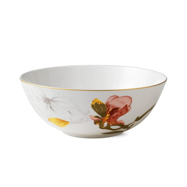 Flora schaal 25 cm. - Magnolia - Royal Copenhagen