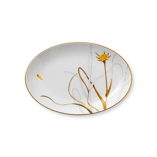 Flora schotel ovaal 26 cm - Paardenbloem - Royal Copenhagen