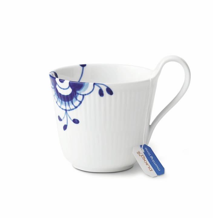 Fluted mega kop met hoog oor - 33 cl. - blauw - Royal Copenhagen