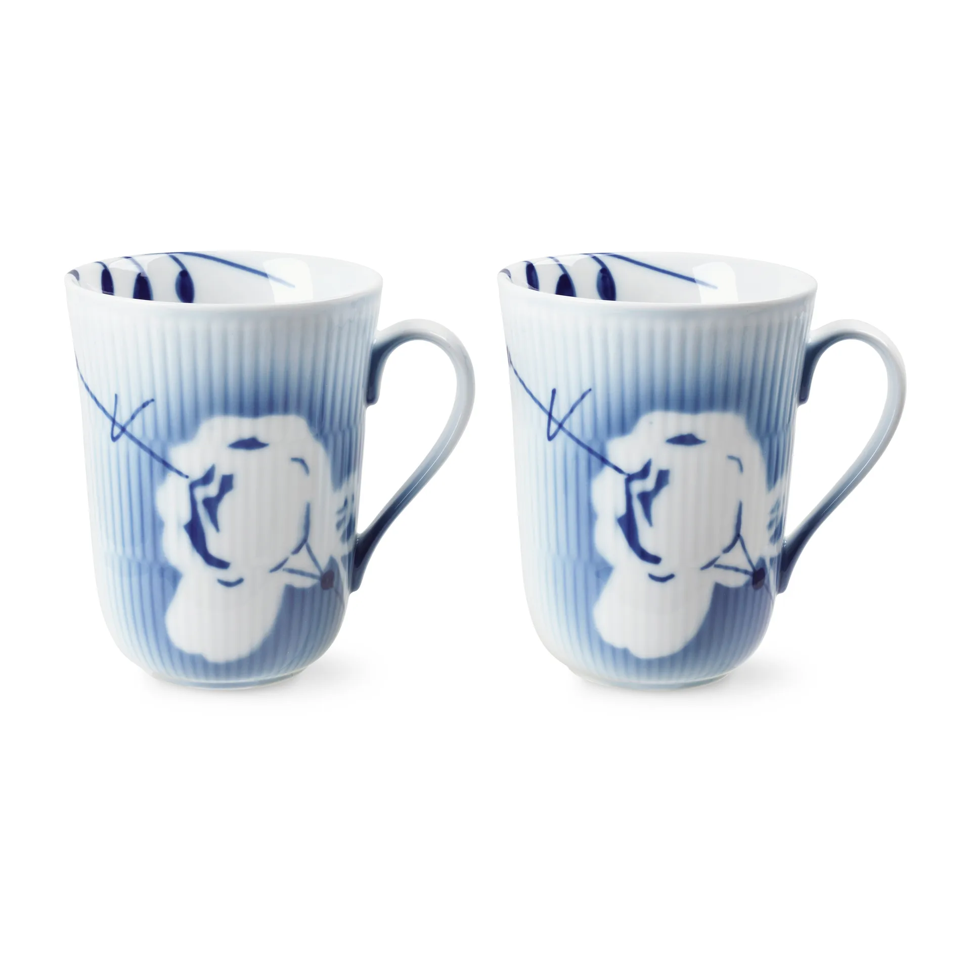 Mega Rose mok 2-pack , 33 cl Royal Copenhagen