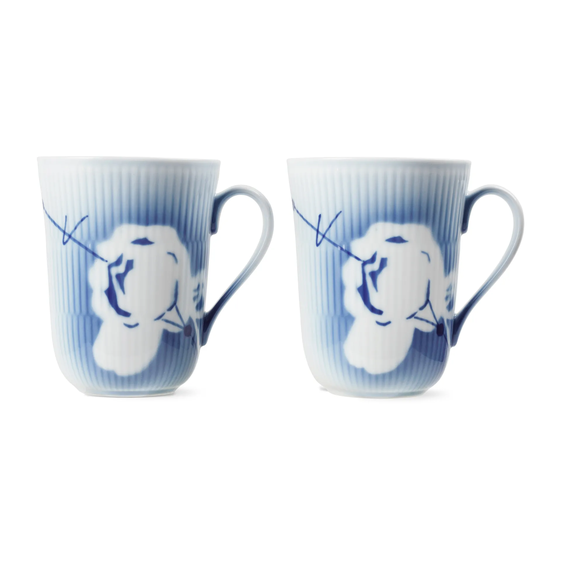 Mega Rose mok 2-pack , 33 cl Royal Copenhagen