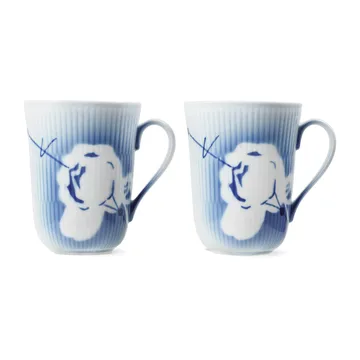 Mega Rose mok 2-pack  - 33 cl - Royal Copenhagen