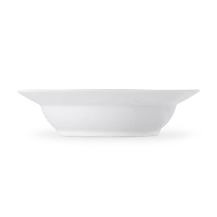 Musselmalet gerafeld diep bord met rand, Ø17 cm Royal Copenhagen
