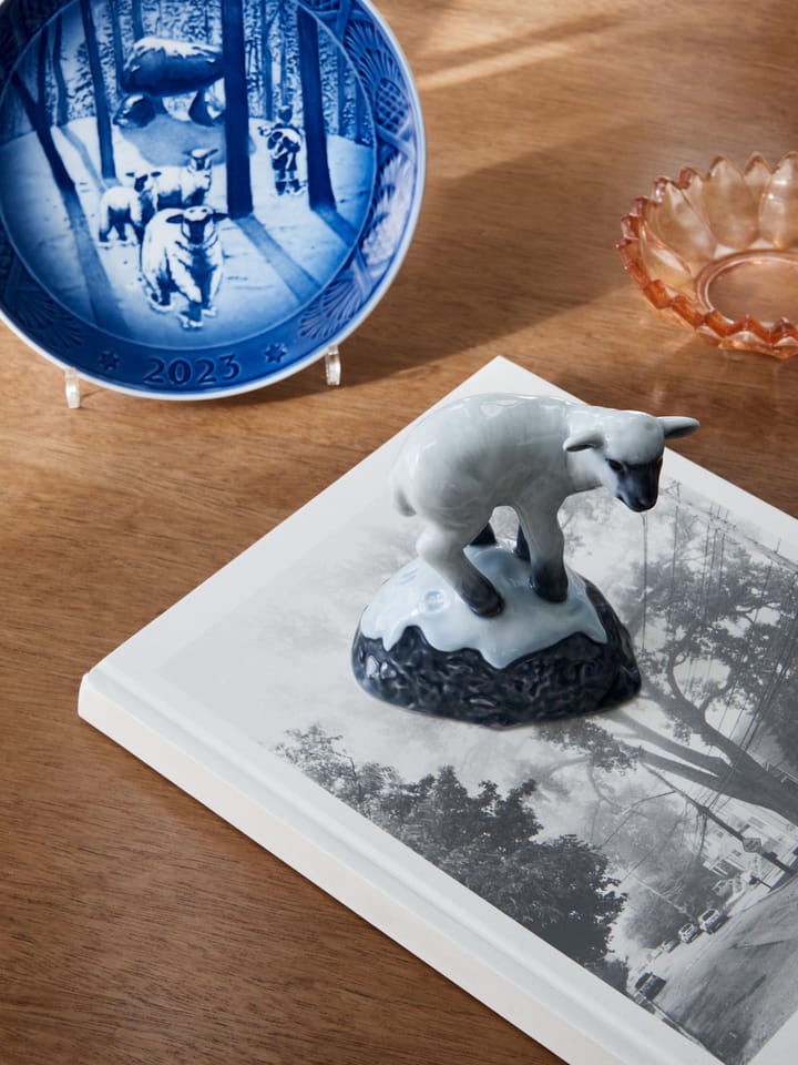 Royal Copenhagen Collectibles beeldje van het jaar 2023, Lam 11 cm Royal Copenhagen