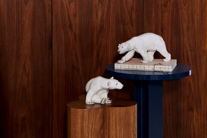 Royal Copenhagen decoratie wandelende ijsbeer, 14 cm Royal Copenhagen