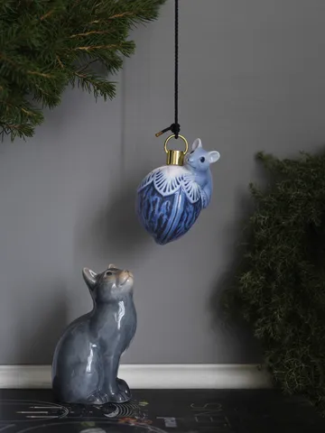 Royal Copenhagen kat figuur 2022 - wit - Royal Copenhagen