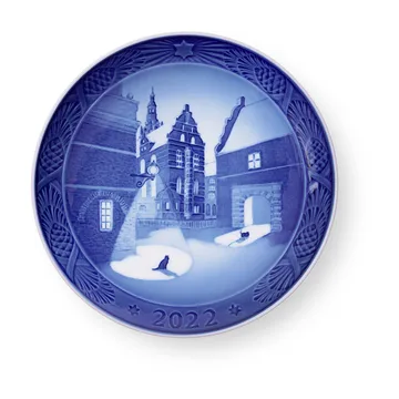 Royal Copenhagen kerstbord 2022 - wit - Royal Copenhagen