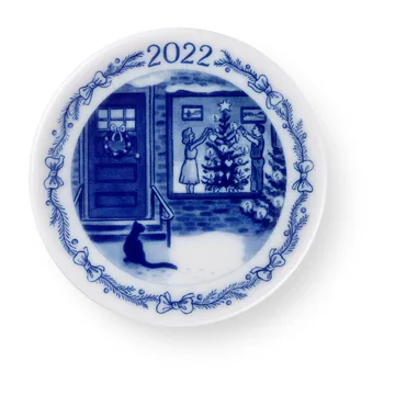 Royal Copenhagen kerstbord 2022  - wit - Royal Copenhagen