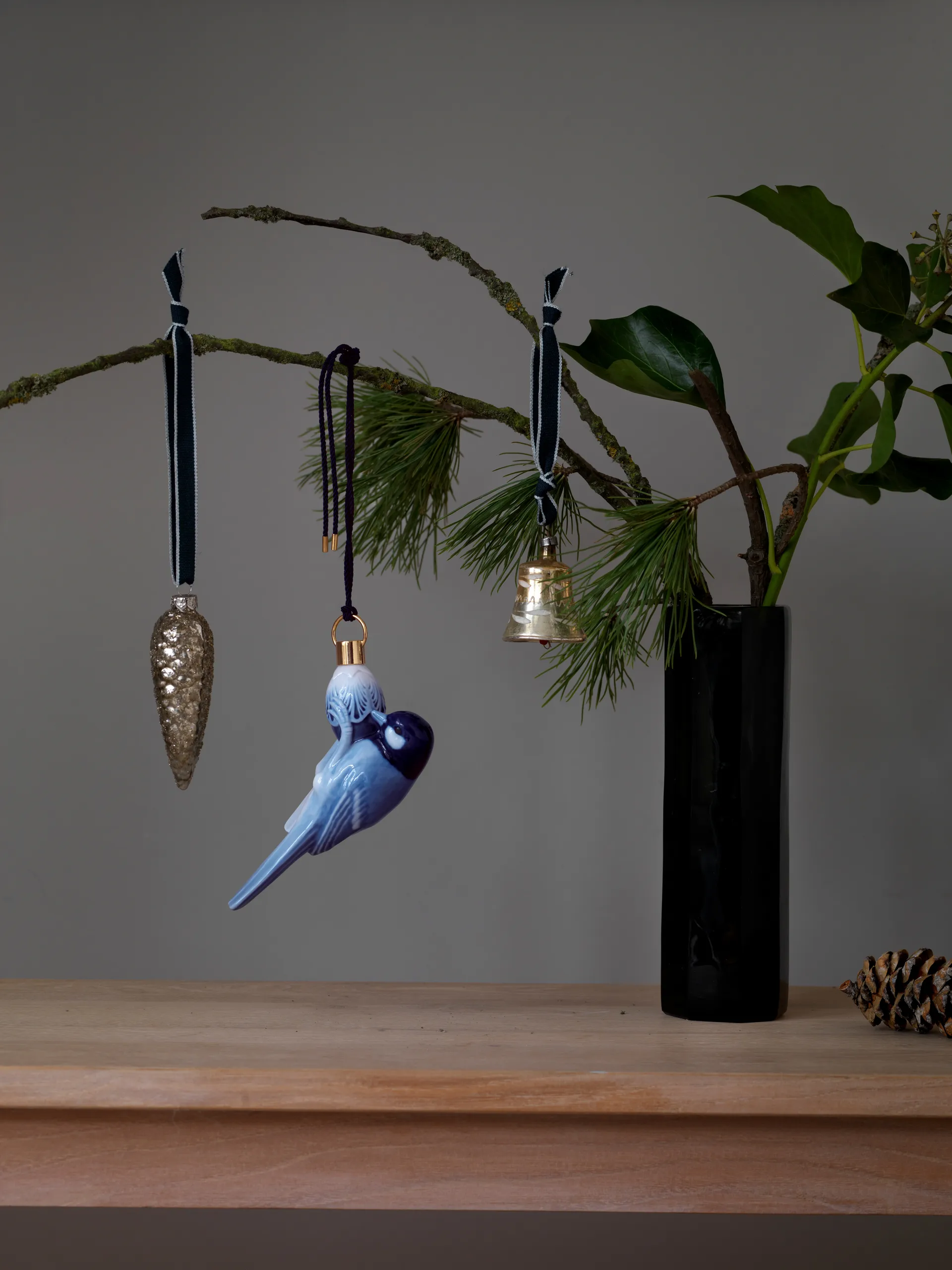 Royal Copenhagen kerstdecoratie 2021, Blauw Royal Copenhagen