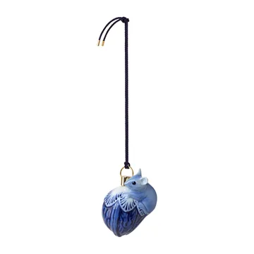 Royal Copenhagen muis kerstdecoratie 2022 - wit - Royal Copenhagen