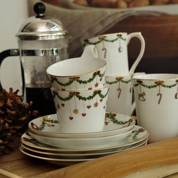 Star Fluted Christmas bord - Ø 19 cm. - Royal Copenhagen