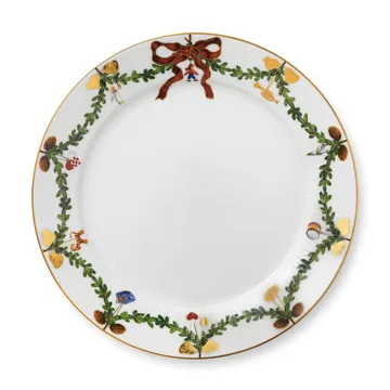 Star Fluted Christmas bord - Ø 27 cm. - Royal Copenhagen