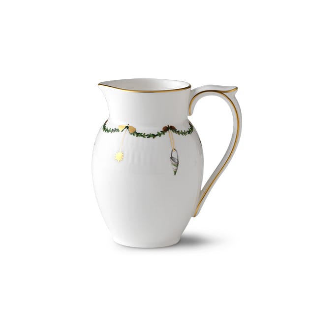Star Fluted Christmas melkkan - 39 cl - Royal Copenhagen