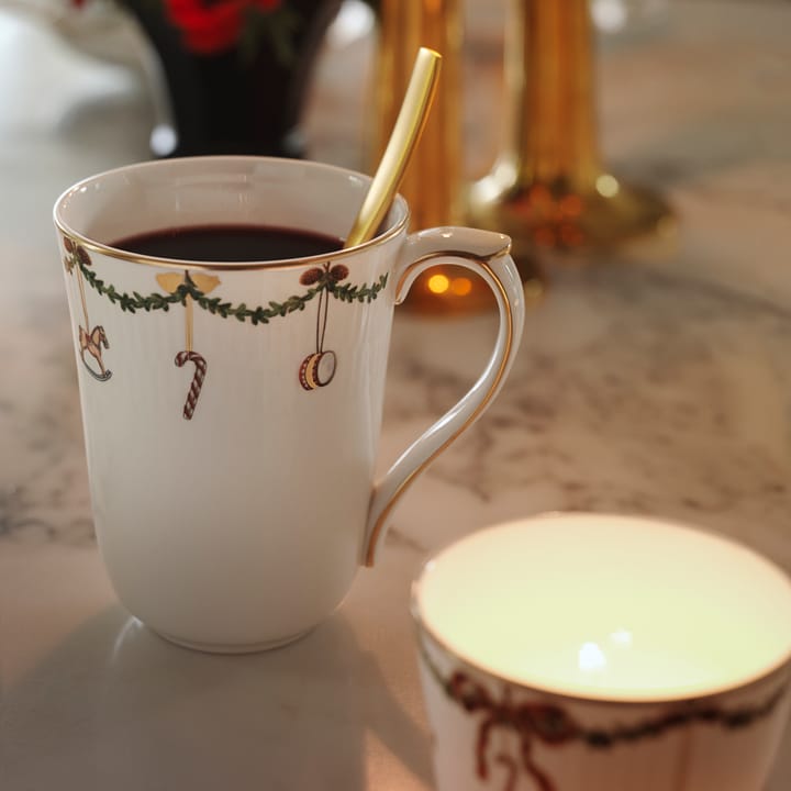 Star Fluted Christmas mok 2-pack, 33 cl. Royal Copenhagen