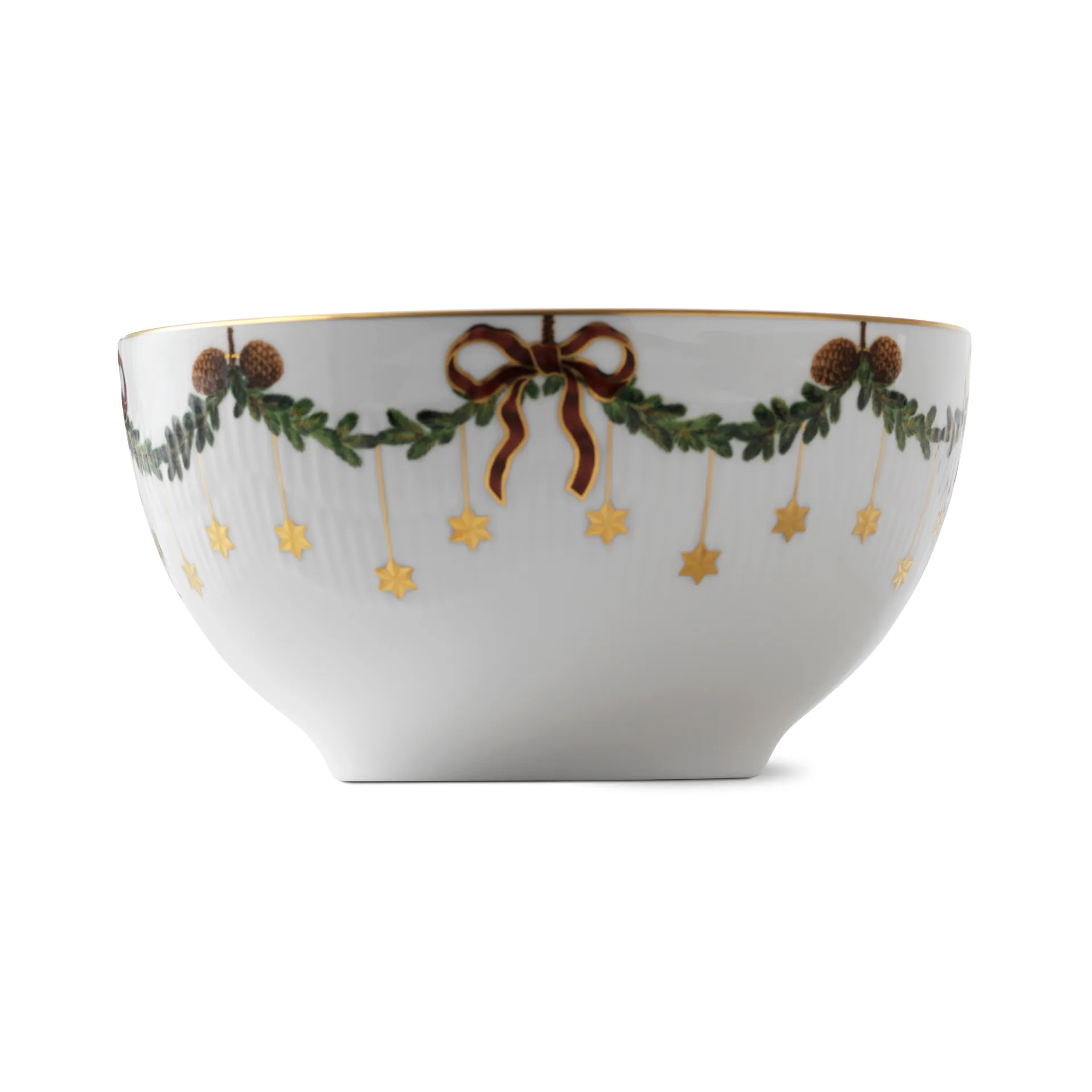 Star Fluted Christmas serveerschaal, 180 cl. Royal Copenhagen