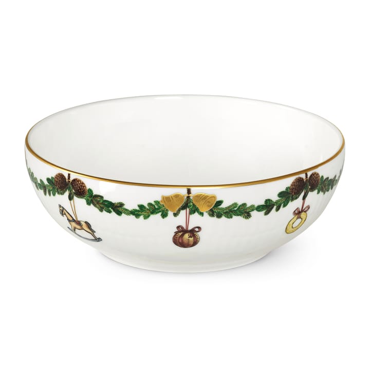 Star Fluted Christmas serveerschaal, 50 cl Royal Copenhagen