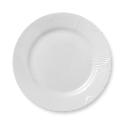 White Elements bord - Ø 22 cm. - Royal Copenhagen