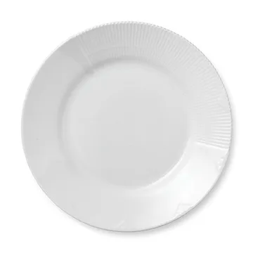 White Elements bord - Ø 26 cm. - Royal Copenhagen