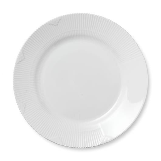 White Elements bord - Ø 28 cm. - Royal Copenhagen