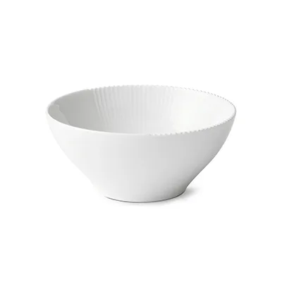 White Elements diepe schaal, 30 cl. Royal Copenhagen