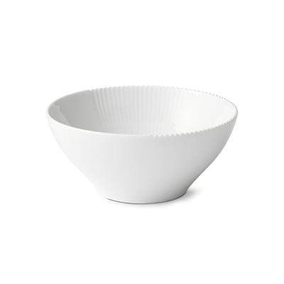 White Elements diepe schaal - 30 cl. - Royal Copenhagen