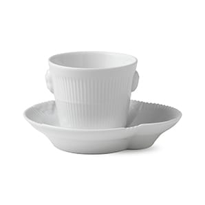 White Elements esspresso kop - 10 cl - Royal Copenhagen