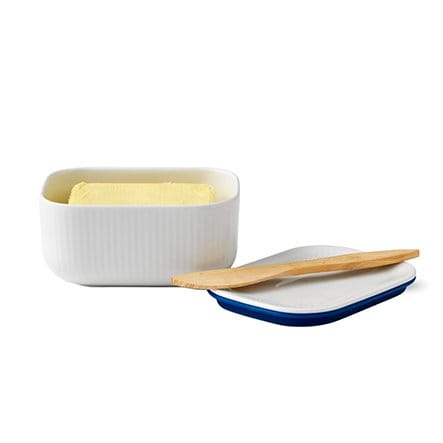 White Fluted botervloot, 6.8 cm Royal Copenhagen