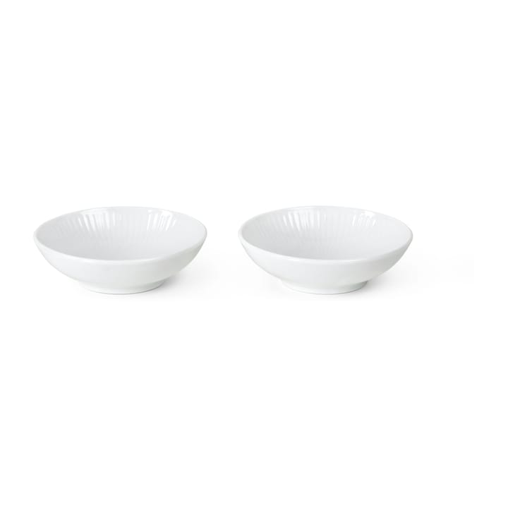 White Fluted dipschaaltje 2-pack - 9 cl - Royal Copenhagen