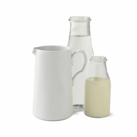 White Fluted kan met handvat, 1,5 l Royal Copenhagen