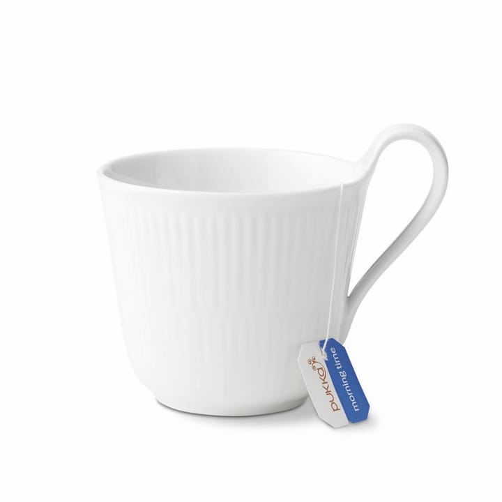 White Fluted kop met hoog oor, 33 cl. Royal Copenhagen