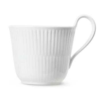 White Fluted mok met hoog oor - 25 cl - Royal Copenhagen