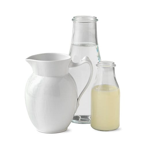 White Fluted pot, 170 cl Royal Copenhagen