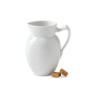 White Fluted pot - 38 cl - Royal Copenhagen
