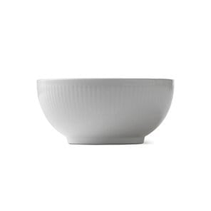 White Fluted schaal - Ø 13 cm - Royal Copenhagen