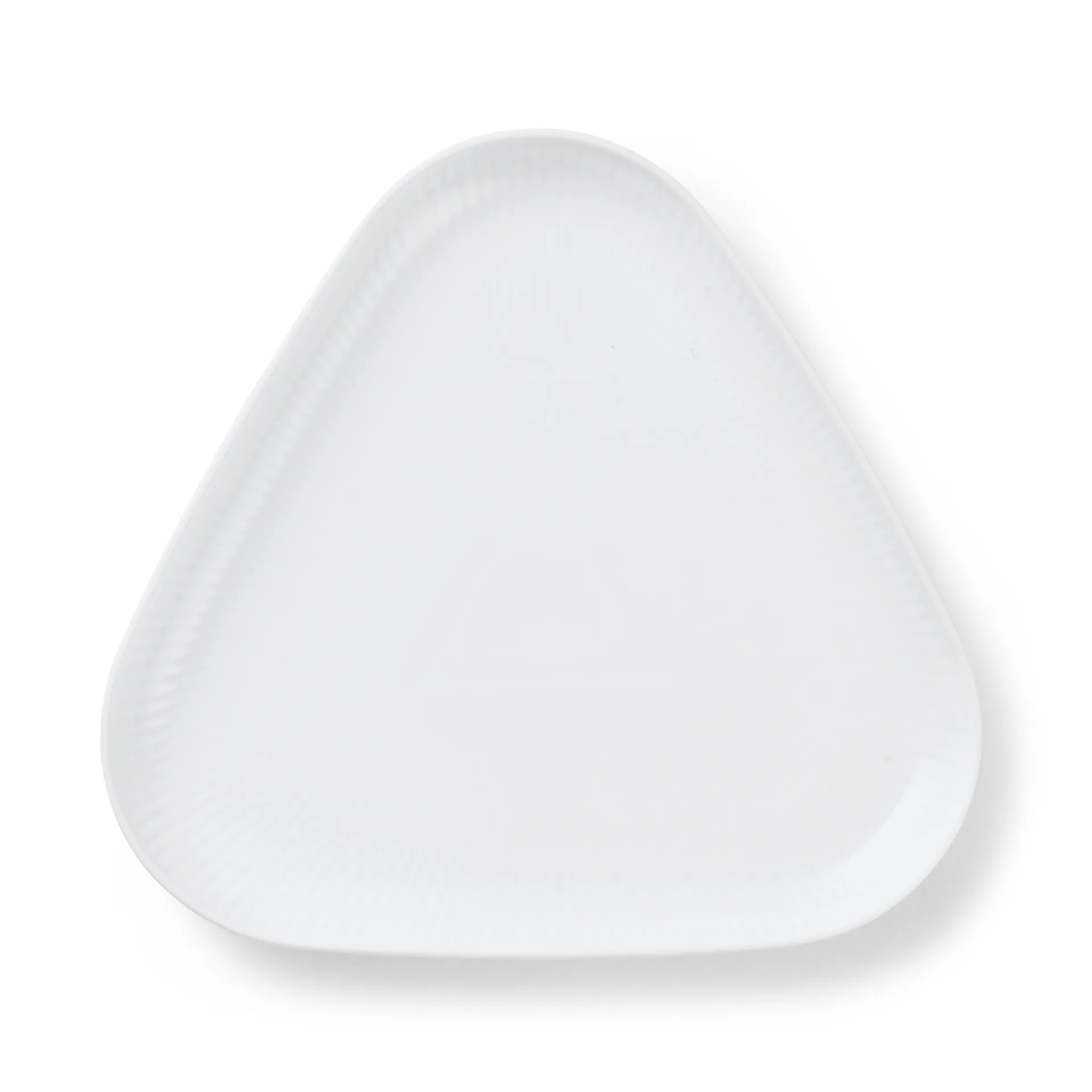 White Fluted serveerset 4-delig, Wit Royal Copenhagen