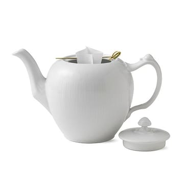 White Fluted theepot - 100 cl. - Royal Copenhagen