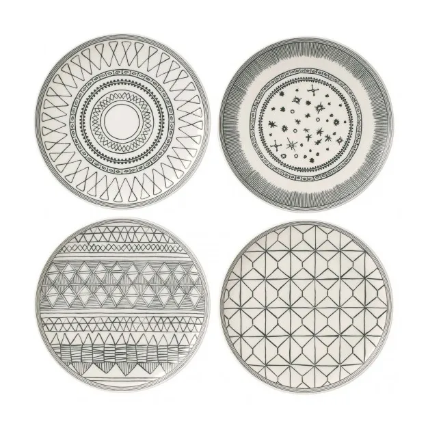 Charcoal Grey bordenset 4-delig, 4-delig Royal Doulton