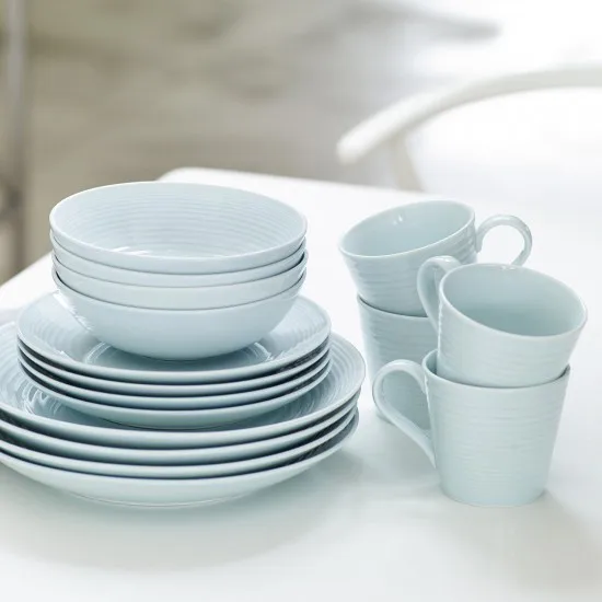 Maze bord 22 cm, blauw Royal Doulton
