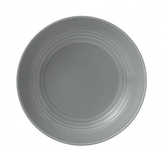 Maze diep bord 24 cm - donkergrijs - Royal Doulton