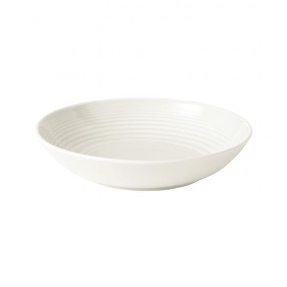 Maze diep bord 24 cm - wit - Royal Doulton