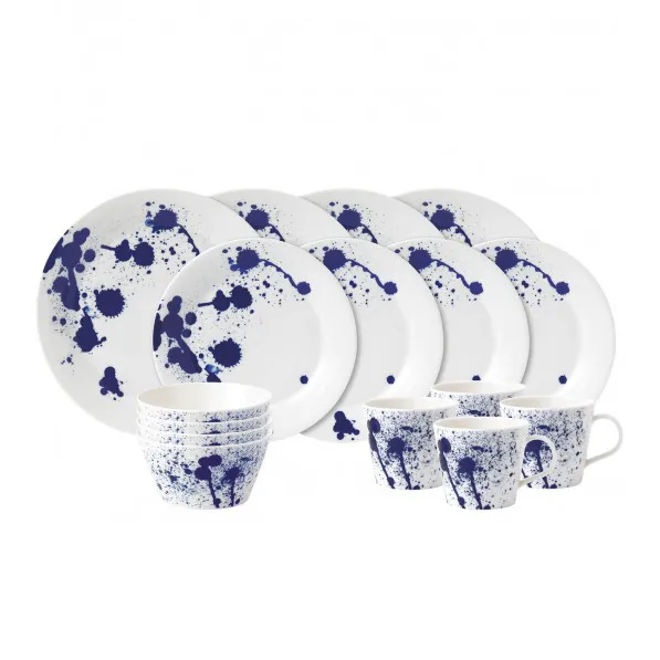 Pacific bordenset 16-delig, splash Royal Doulton