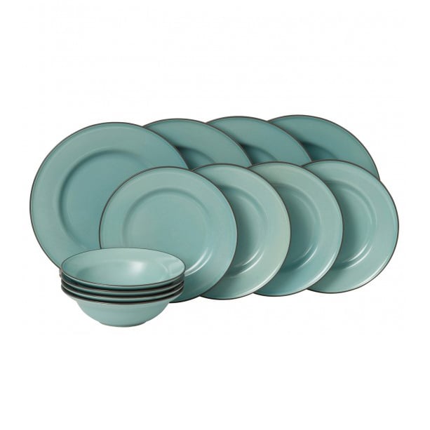 Royal Doulton Union Street set 12-delig blauw